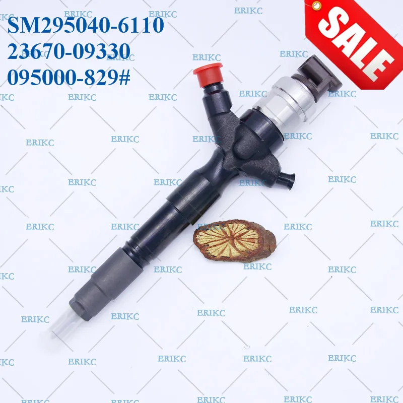 

ERIKC 095000-829# SM295040-6110 Injector 23670-09330 diesel inyector 23670-0L050 engine fuel pump assy and disassembling CR