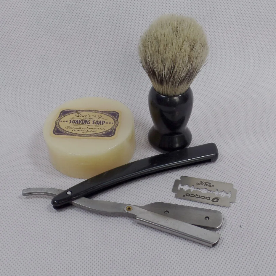 Кисточка для бритья Мыло складной Предметы безопасности Бритвы Ножи | Бритье и