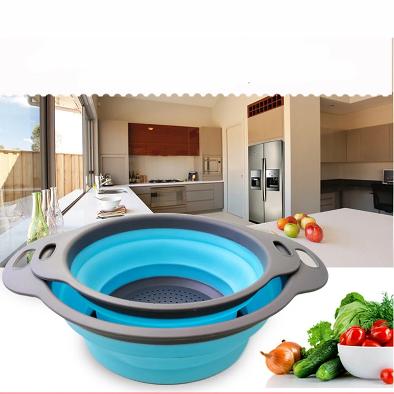 Силиконовая складная стойка 5 цветов креативные выдвижные силиконовые фруктовые