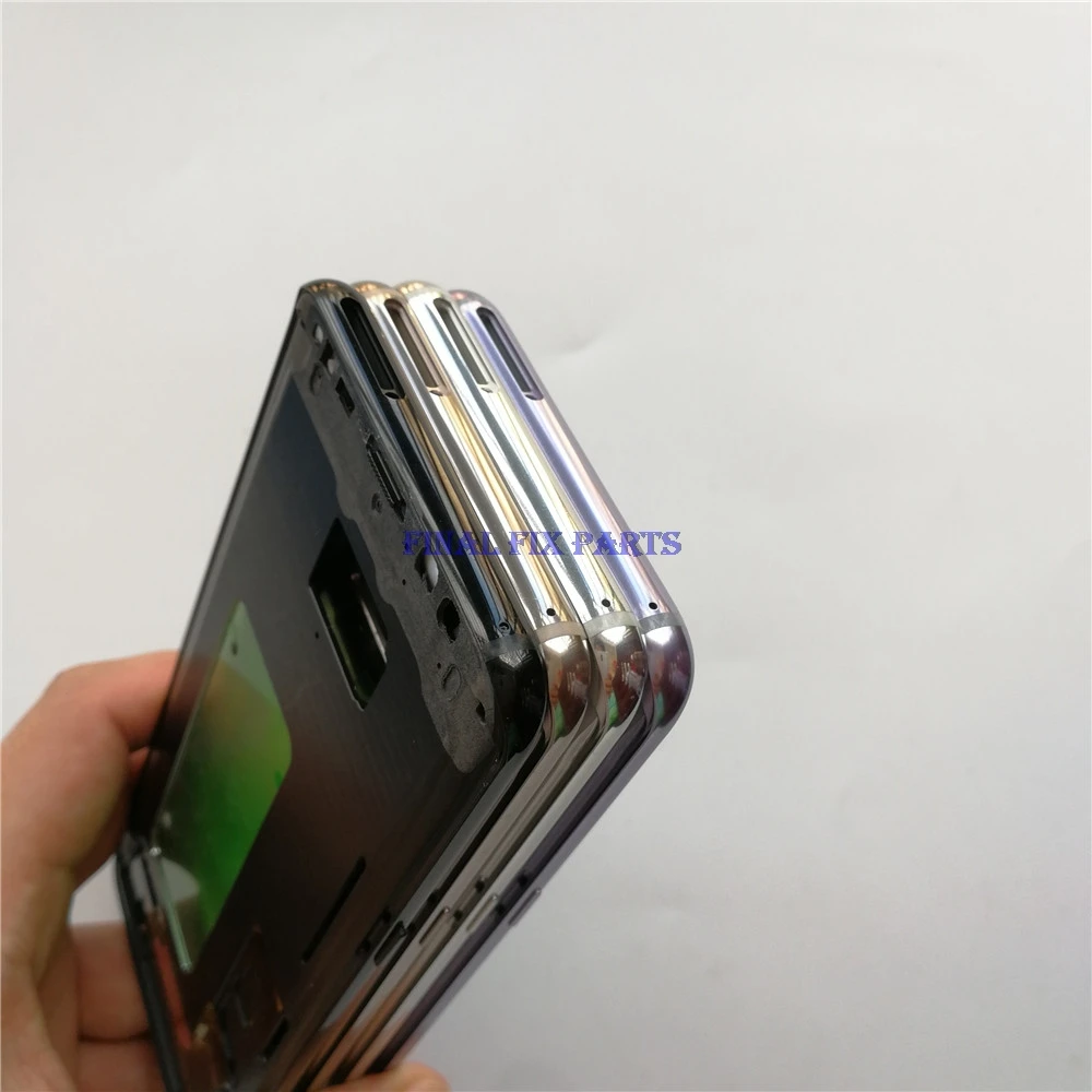 Корпус средней рамки для Samsung Galaxy S8 Plus + G955 средняя рамка корпуса G950 Боковая кнопка