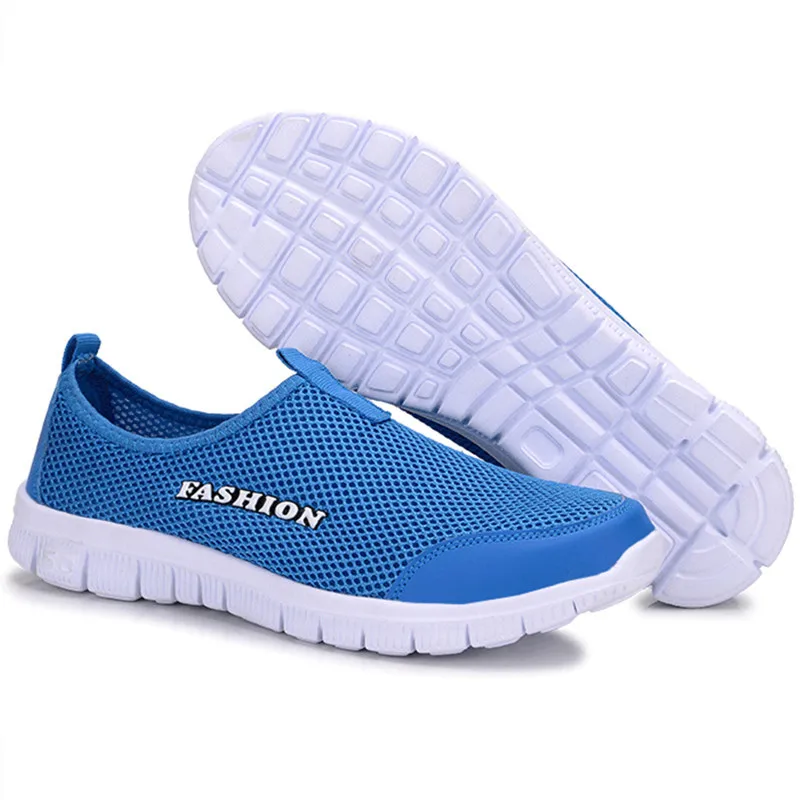 Туфли женские сетчатые дышащие светильник кроссовки лоферы на плоской подошве