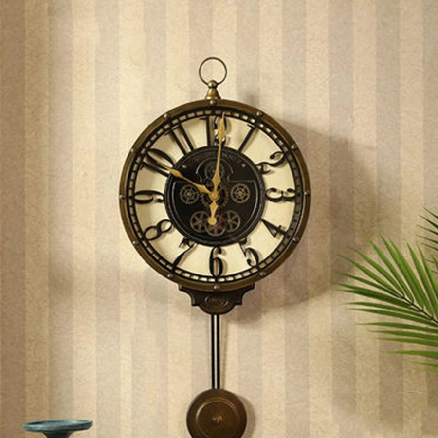 Винтажный дизайн домашний декор настенные часы Pow патруль большие креативные