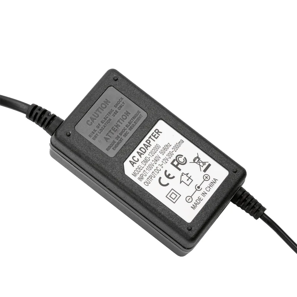 Hot New Adjustable AC/DC Adapter 24W 12V 2A Led Strip Power Supply US Plug HY99 NO07 | Бытовая техника