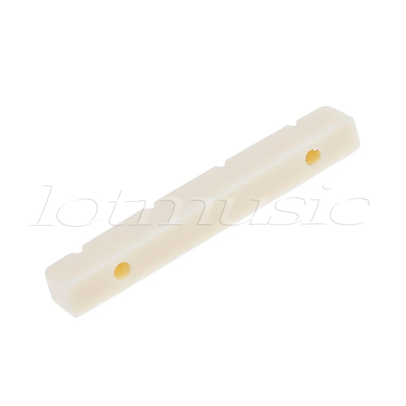 Ukulele Nut for 4 String Guitar Parts Replacement Slotted 36mm Ivory Pack of 10 | Спорт и развлечения