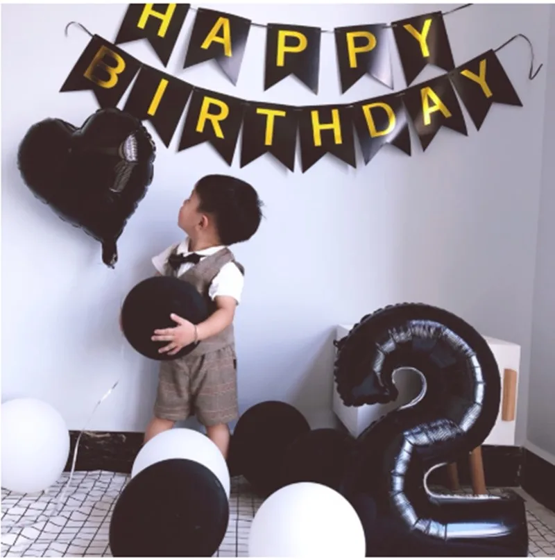 Baby Shower 1 шт. 40 дюймов Большой Размеры №2 Фольга воздушные шары с гелием в коем
