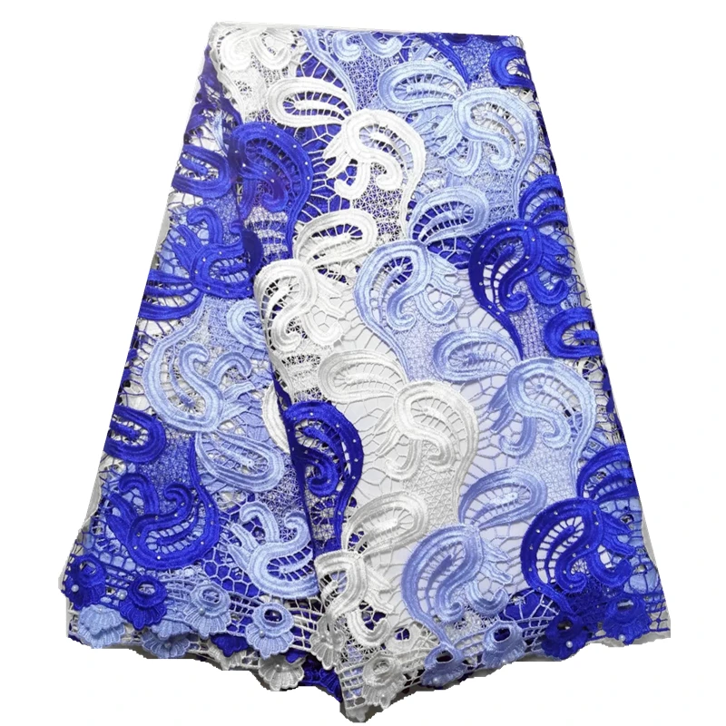 

orange cord lace nigerian lace fabric 2019 high quality african guipure lace with beads and stones 5yards