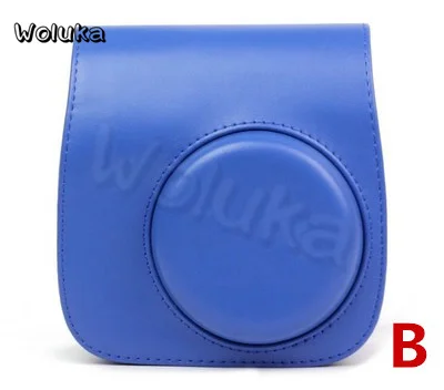 Чехол для камеры Instax Mini 9 качественная сумка через плечо из искусственной кожи с