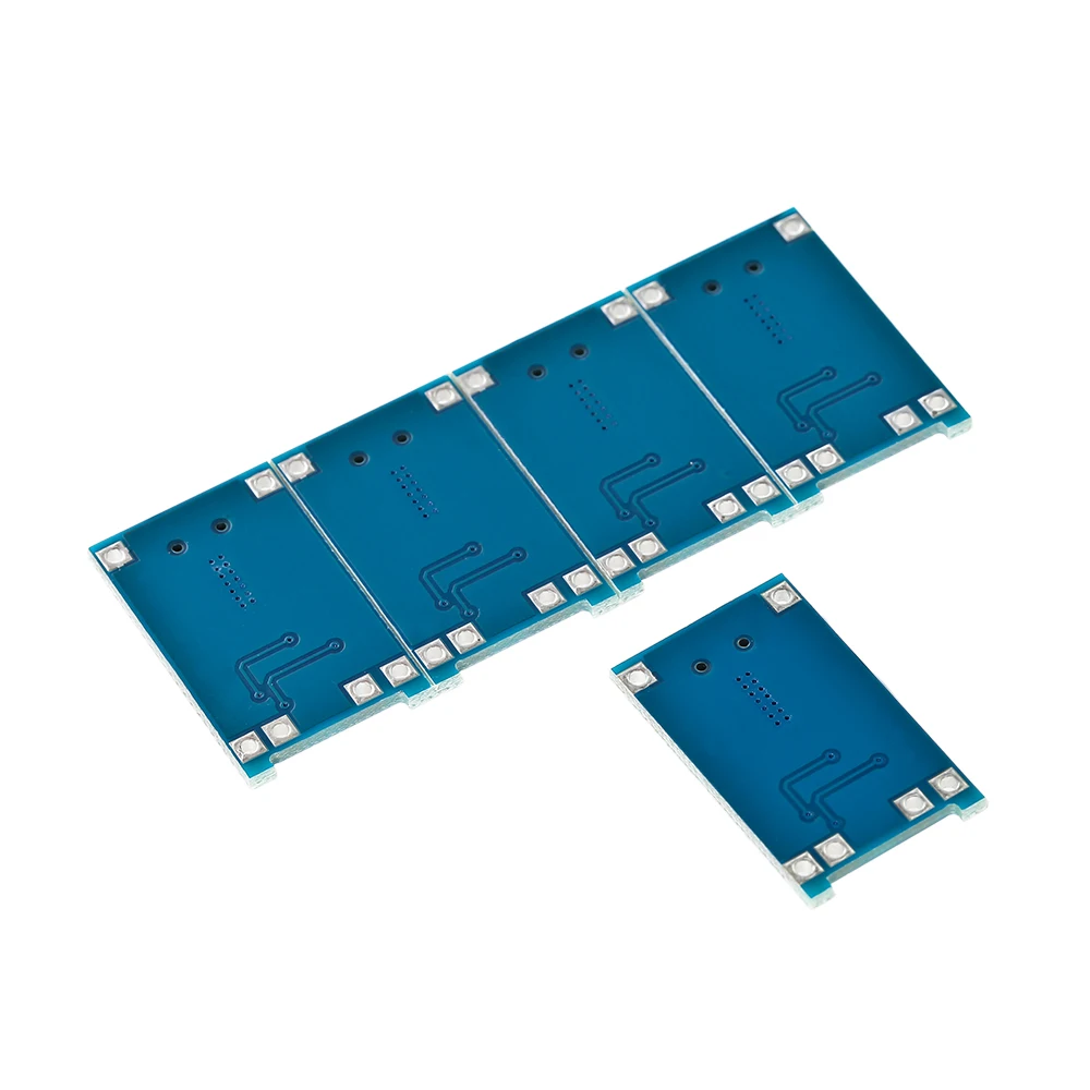 5 шт. в 1 А зарядка литиевой батареи Micro USB 18650 + Защитная печатная плата модуль