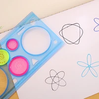 painting multi function puzzle spirograph geometric ruler drafting tools for students drawing toys children learning art tool