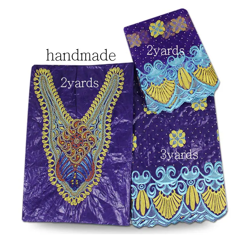 Getzner Brocade Bazin богатая ткань Африканский базин кружевная модный красный богатый с 2 ярдами кружева B17121201|bazin riche