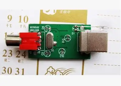 Бесплатная доставка! Usb к spdif модуль USB звуковая карта цифровой звук PCM2704|usb to|usb to