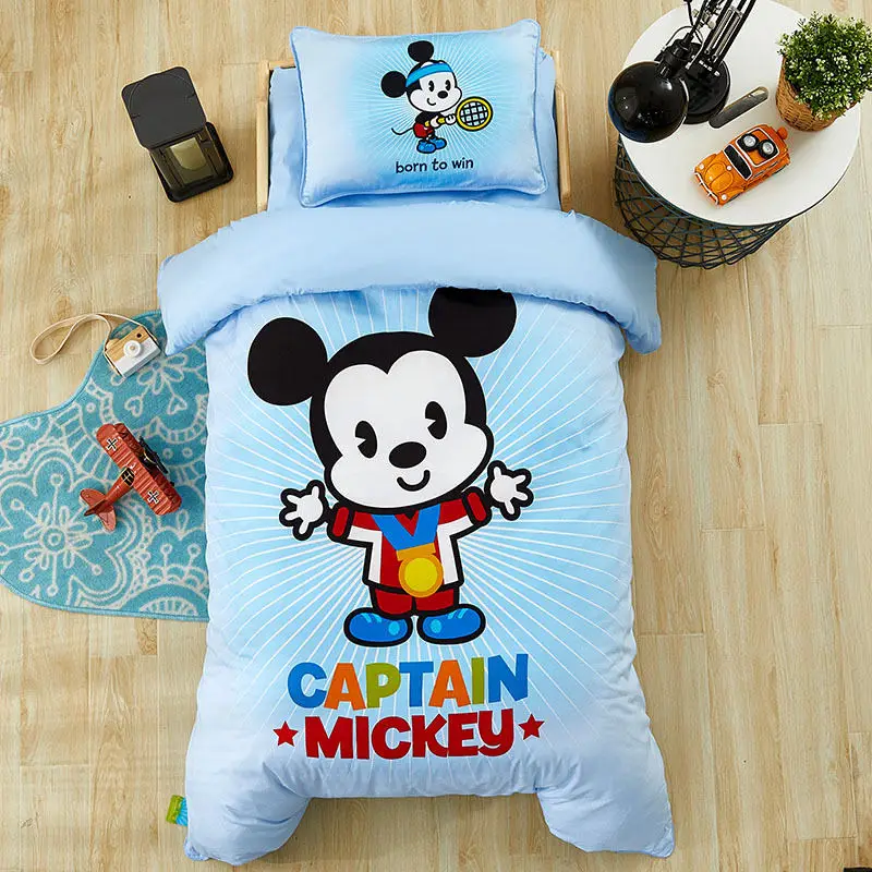 Постельное белье для детского сада* 60 кровать disney 120 наборы София Замороженные детские хлопковые детские постельные принадлежности Комплект из трех предметов без ядра - Цвет: 9
