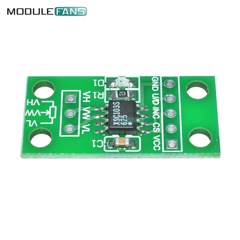 X9C103S цифровой потенциометр модуль DC3V 5V|module|module board |