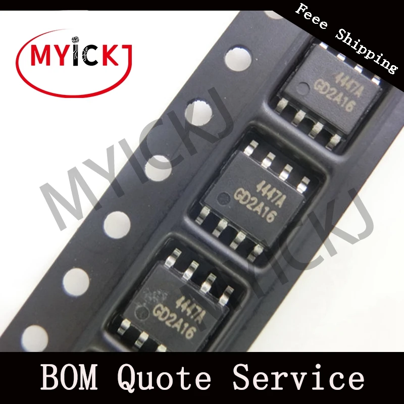 10 шт. AO4447A микросхема MOSFET P CH 30 V 17A 8 SOIC 4447A|Светодиодные чипы| |