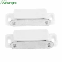bowarepro 7423mm magnetic door catches cupboard wardrobe magnetic cabinet latch catches stop stoppers self aligning magnet 2pcs
