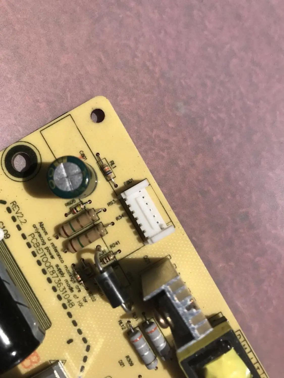EAX64905001 EAX64905001 Подключение платы подключения wtih блок питания LGP32-13PL1 T-CON подключения платы