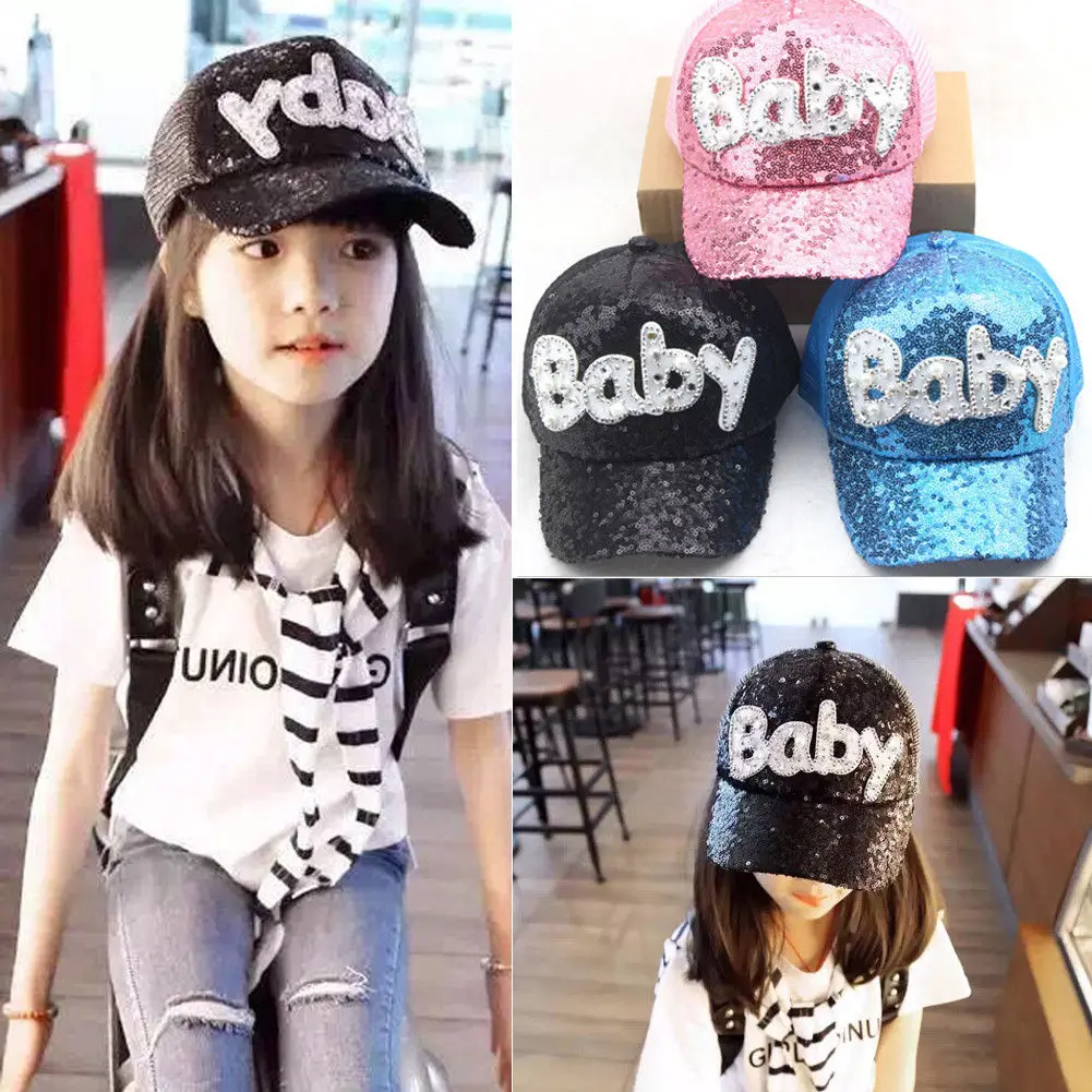 Детская шляпа для защиты от солнца летняя детская бейсбольная кепка с надписью и