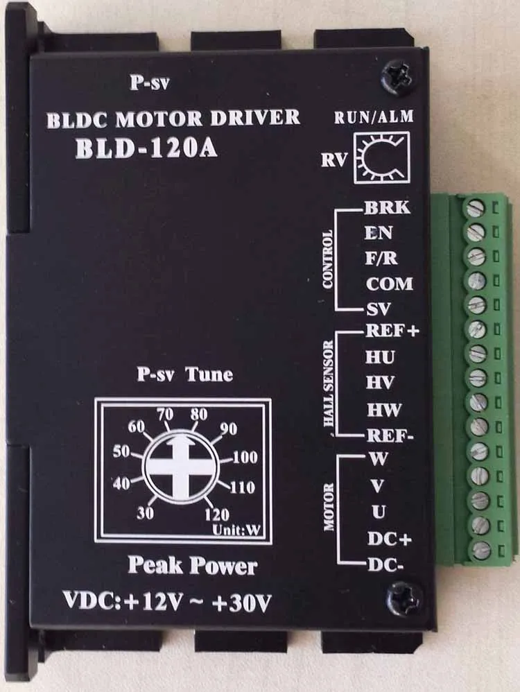 CE ROHS бесщеточный DC мотор драйвер BLDC контроллер BLD-120A для 120 Вт или менее 42 бесщеточный двигатель