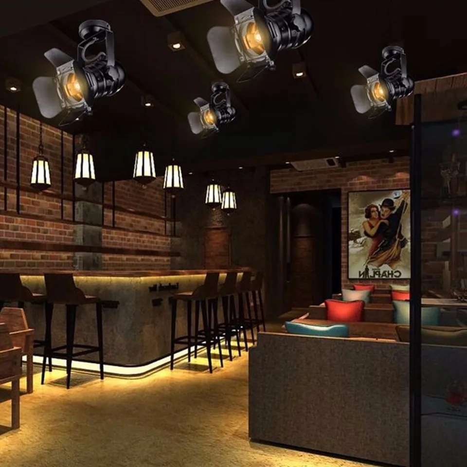 OYGROUP винтажный Ретро потолочный светильник промышленный металлический в стиле