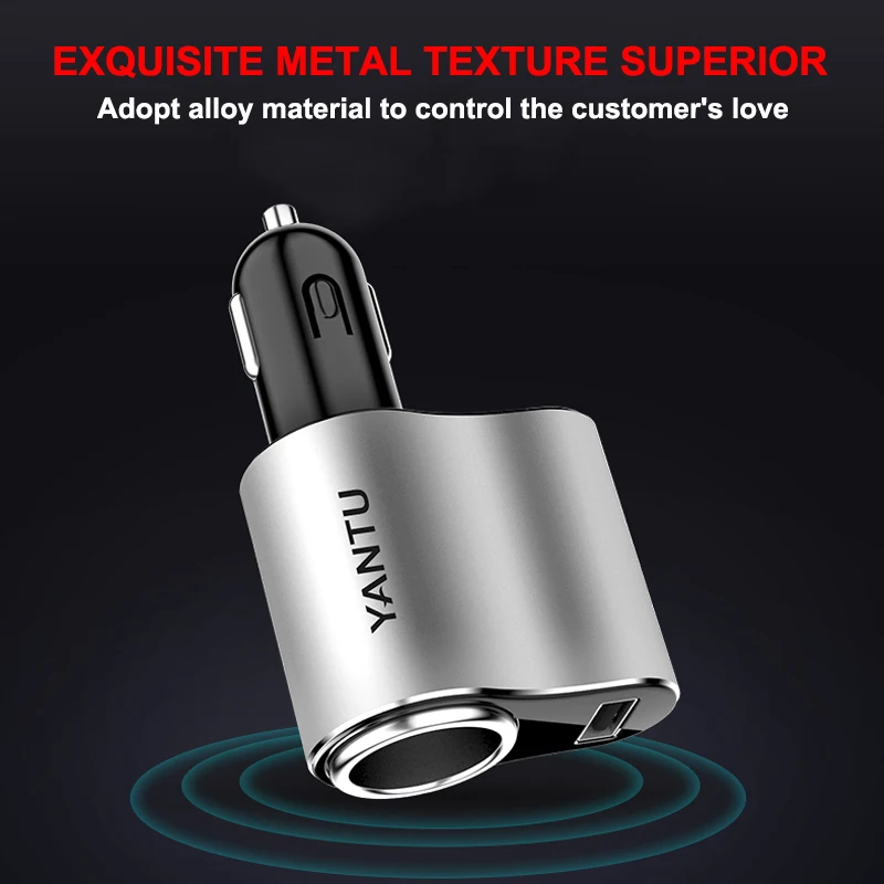 Автомобильный USB разветвитель для прикуривателя 12 24 В 5 3 1 А|cigarette lighter socket splitter|lighter