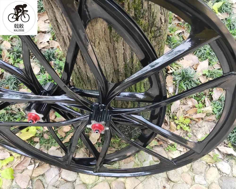 Kalosse DIY colors 29inch mountain bike wheels 2 bearings hubs 100/135mm For 11 Speed cassette | Спорт и развлечения