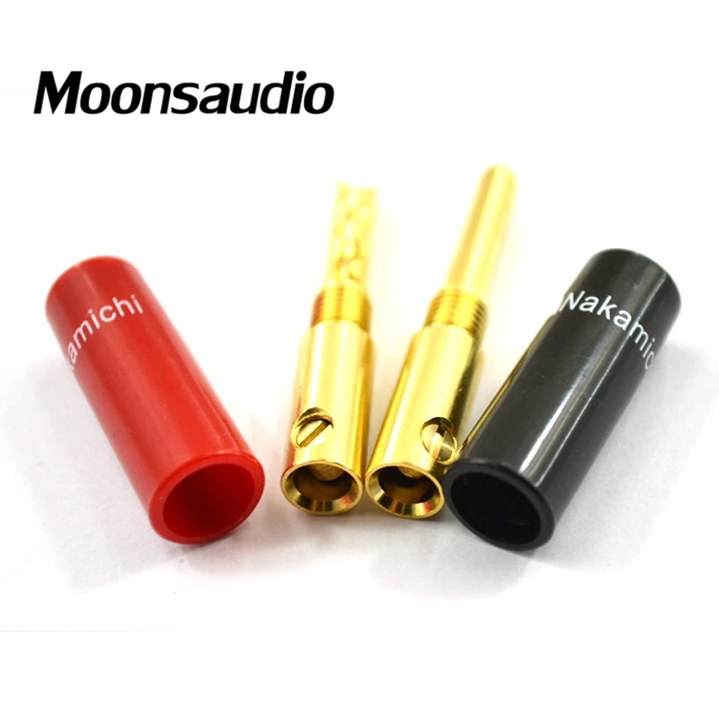 500 шт. Nakamichi BFA разъем типа банан позолоченный спикер Кабельный разъем|plug connector|plug