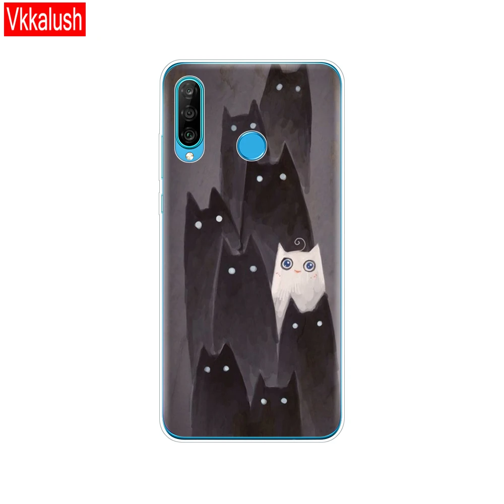 80284 Чехол для мобильного телефона huawei P30 Pro Чехол Силиконовый ТПУ для телефона задняя крышка на huawei P30 Pro VOG-L29 ELE-L29 P 30 Lite чехол - Цвет: 80284