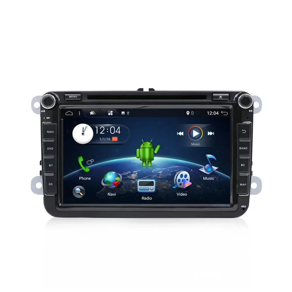 8 &quot2 Din Android 1 автомобиль радио аудио GPS навигации для Volkswagen VW Passat Polo Гольф 5 6