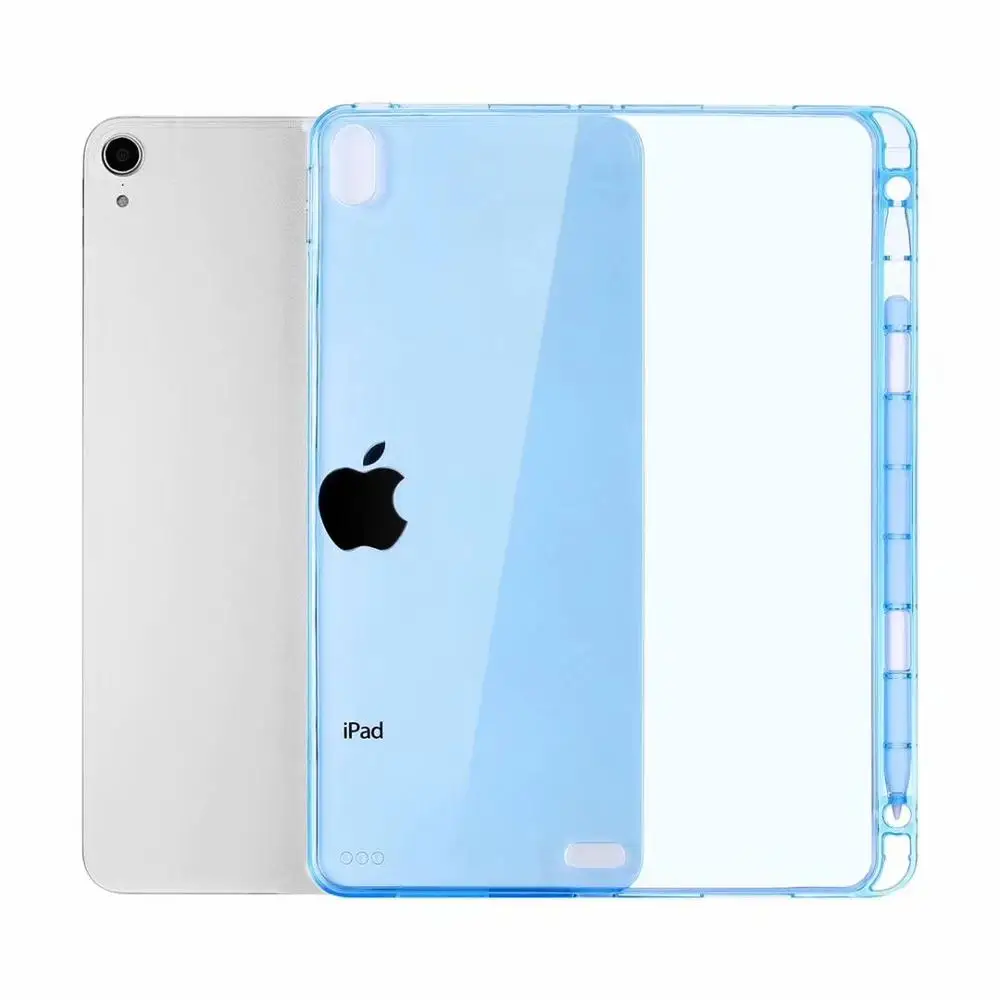 Чехол с держателем карандаша для iPad Air/Air 2/Pro 9 7 дюймов ударопрочный прозрачный