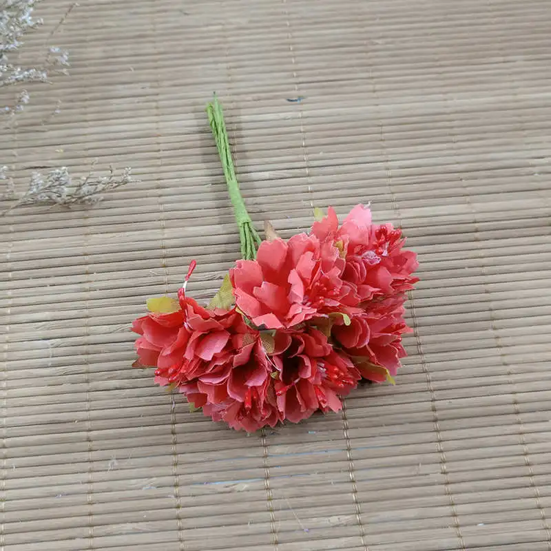O envio gratuito DE 6 unids margarida flores artificiais seda buque para casamento banquete decoracao diy acessor | Дом и сад