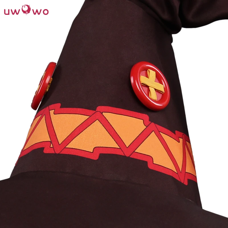 UWOWO KonoSuba Megumin Хэллоуин косплей аниме костюм бог благословение на этот чудесный