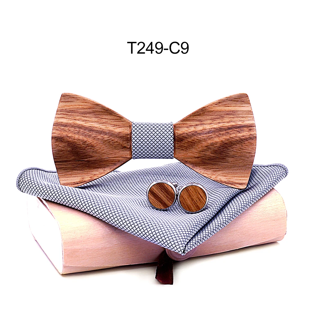 Zebra 3D Wooden Bow Ties for Men Quality men's Wood Bowtie 3D Handmade Butterfly Wood Bow Tie Gravata Silm
