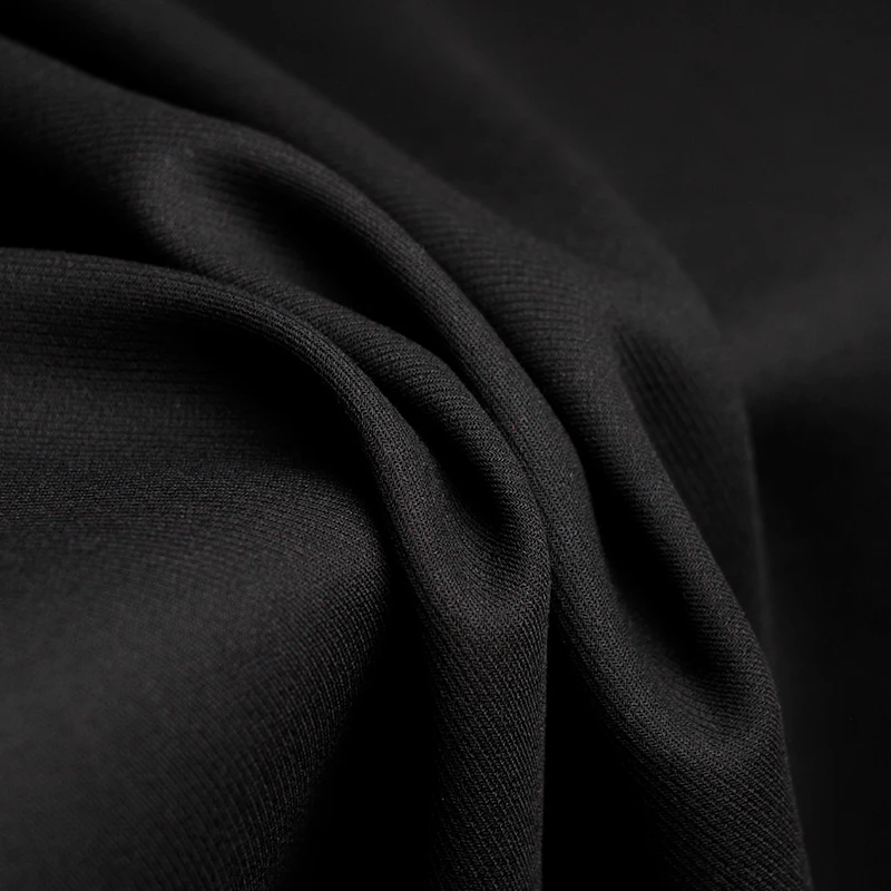 Черный двухсторонний шерстяной и льняной искусственный Осенний жилет Pearlsilk