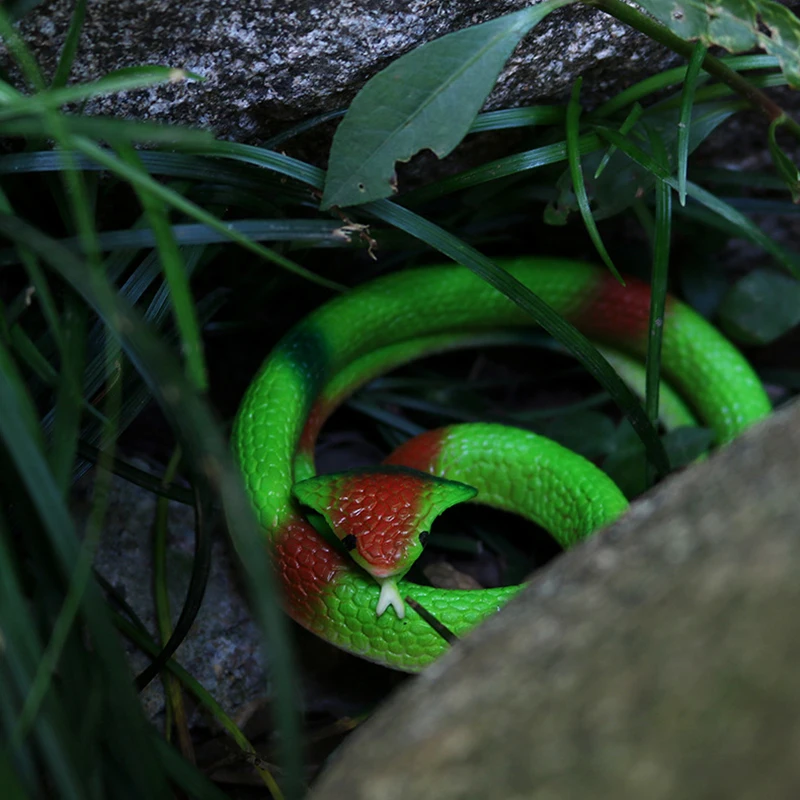 Хэллоуин моделирование змеи животных игрушка розыгрыш резиновая Реалистичная