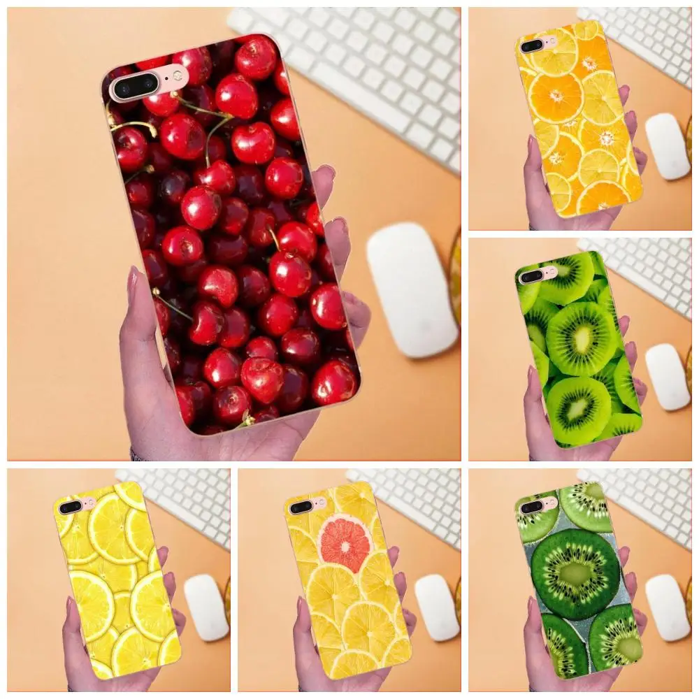 Прекрасный клубничный личи вишня киви Фрукты для Huawei Mate 7 8 9 10 20 P8 P9 P10 P20 P30 Lite Plus Pro