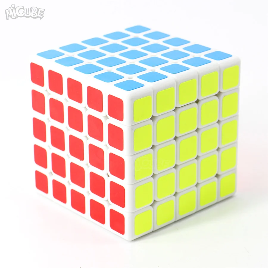 Shengshou легендарный магический куб 5x5x5 скоростные Головоломки 5 по волшебный 5x5