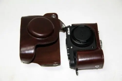 Из искусственной кожи камера Чехол Сумка для Nikon Coolpix P7700 P7800 | Электроника