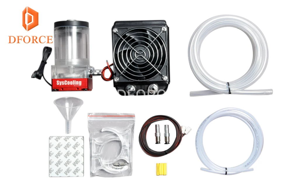 Dforce Titan AQUA комплект водяного охлаждения для DIY 3D принтера для E3D Hotend Titan экструдер для TEVO 3D принтер комплект обновления