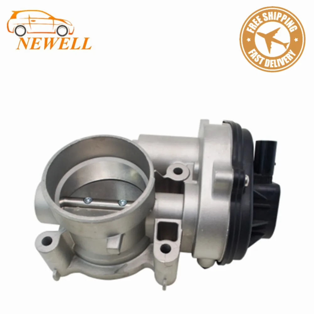 Новый корпус дроссельной заслонки 60 мм для Ford Focus Fiesta ST 150 Fusion Mondeo 1 8 T/2 0 T 2 3 2.5L 1556736