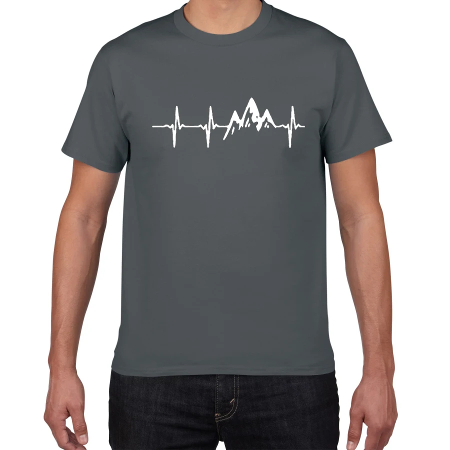 Mechanic Car Heartbeat Футболка мужская Байкерская хлопковая забавная Футболка мужская Causa уличная одежда топы футболки хип-хоп harajuku мужская одежда