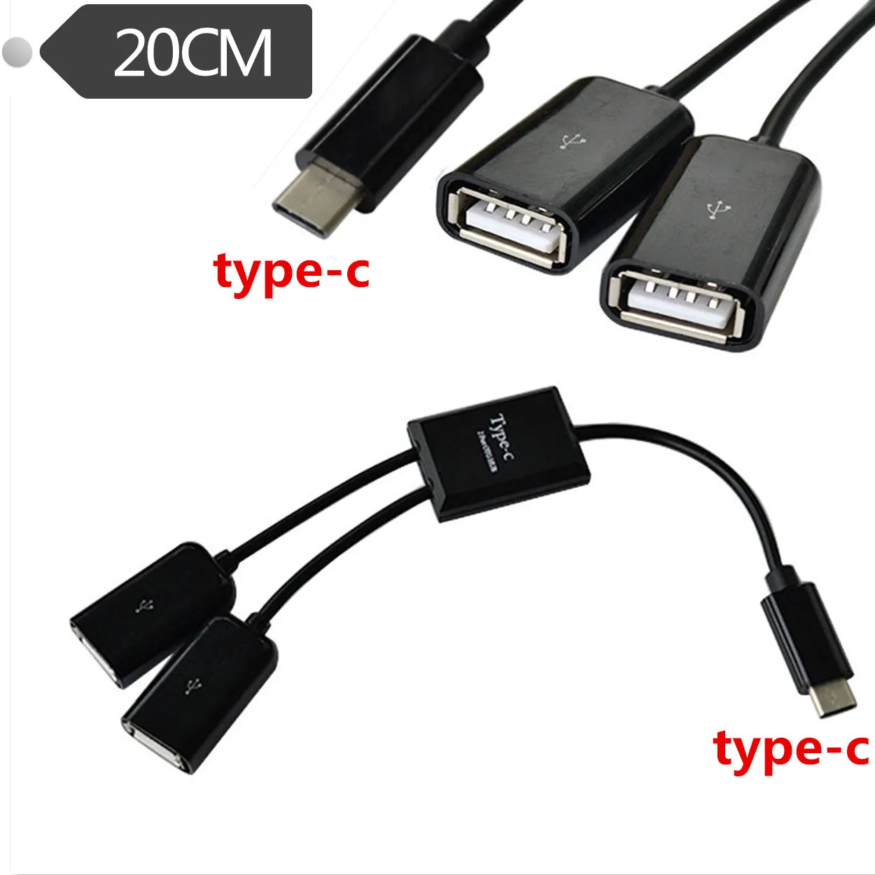 Тип C OTG кабель линии преобразования USB интерфейс multi глава центра концентратор