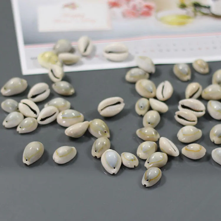 10 шт./лот ракушка помпон ясень раковина отверстие материал сделай сам аксессуары