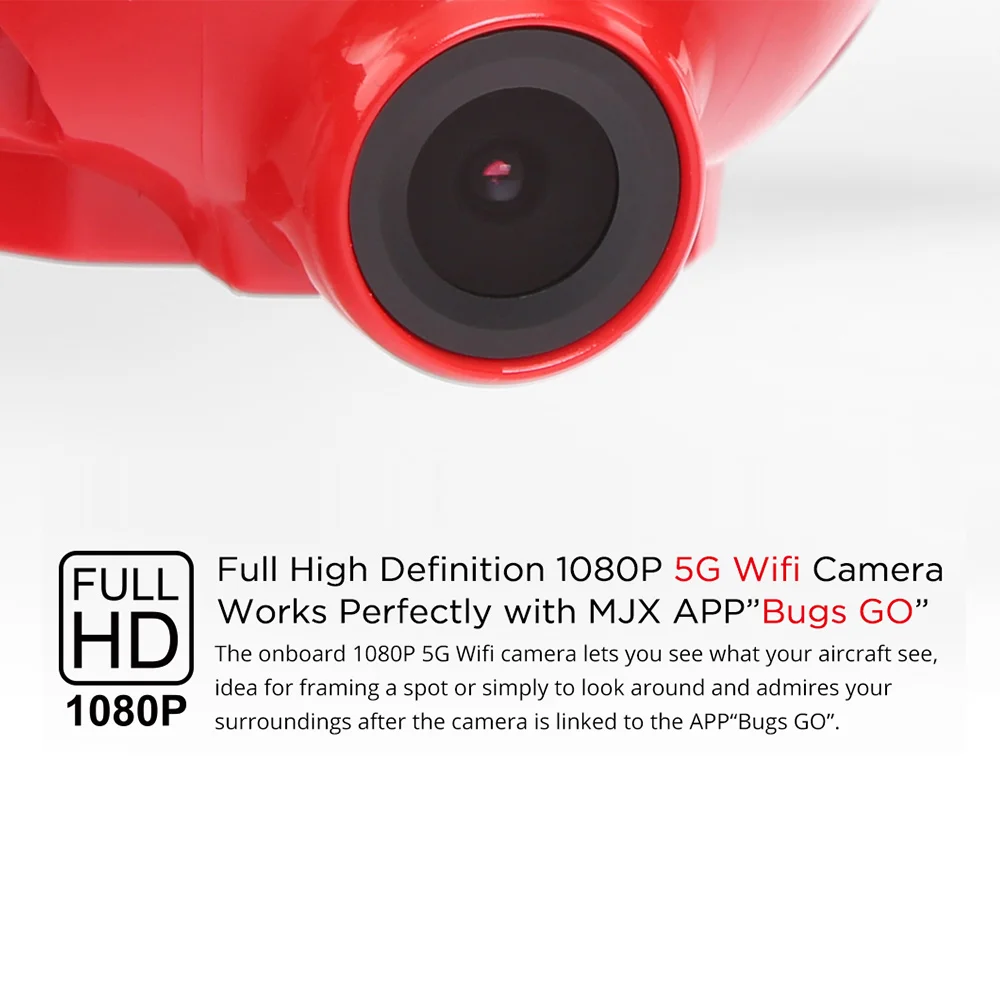 MJX B2W Bugs 2W Monster WiFi FPV Бесщеточный с 1080P HD камерой GPS высота удержания RC Quadcopter вертолет