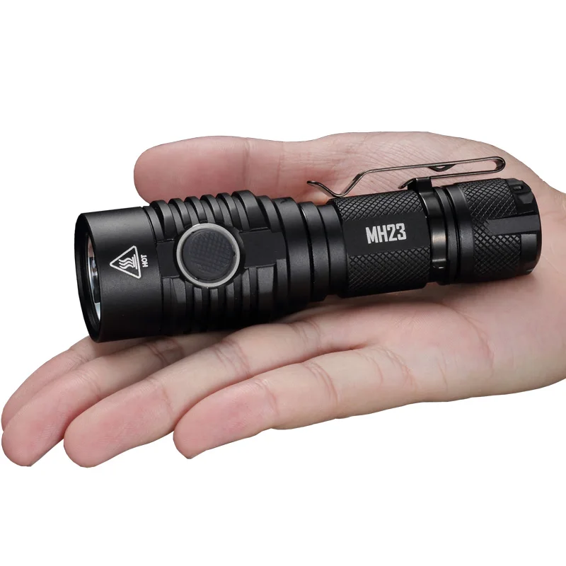 Светодиодный фонарик NITECORE MH23 перезаряжаемый с USB XHP35 HD макс. 1800 люмен 7 режимов