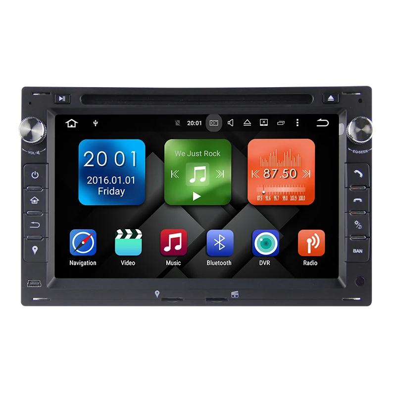 7 &quotAndroid автомобильный мультимедийный Стерео GPS навигатор DVD для VW Bora Polo Passat Golf Lupo