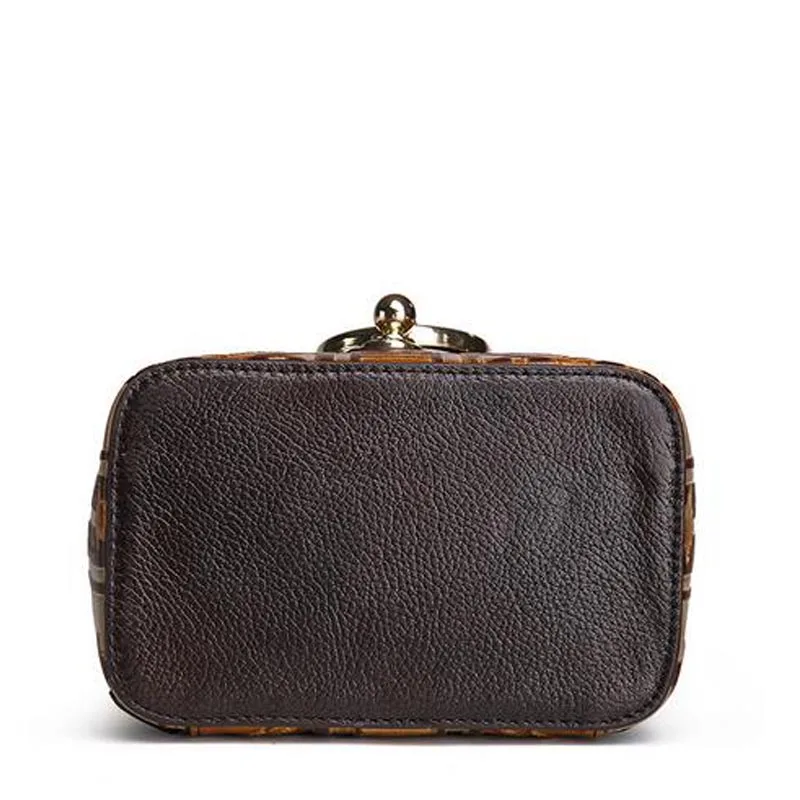 Новинка 2018 Женская винтажная Сумка-клатч высшего качества из натуральной