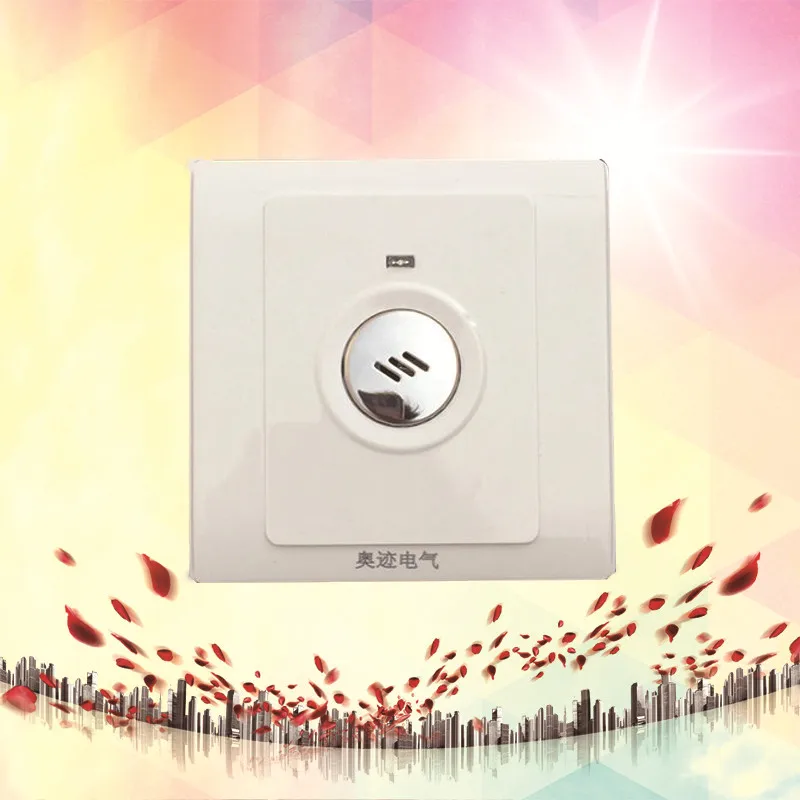 86 Model Hotel Gallery Way Voice Control Time-lapse Switches 220V Sound and Light Controlled Energy-Saving Switch Panel CM009 HH |