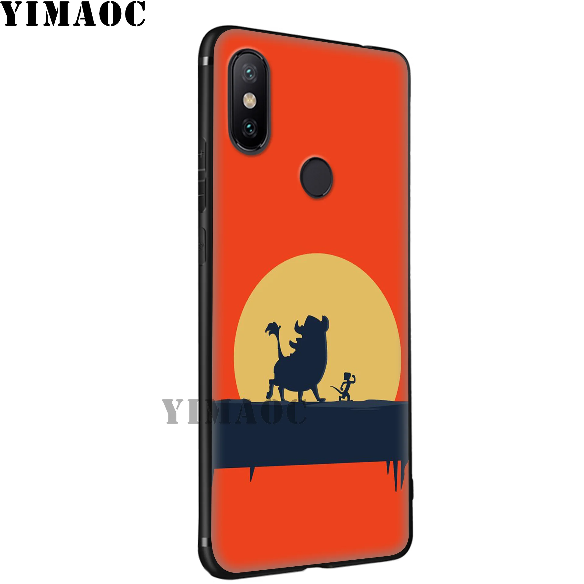 YIMAOC The Lion King Cartoon Soft Case for Xiaomi Mi 9T 9 8 Se 6 MAX 3 A1 A2 Lite MiA1 MiA2 CC9E CC9 6X 5X POCOPHONE F1 |