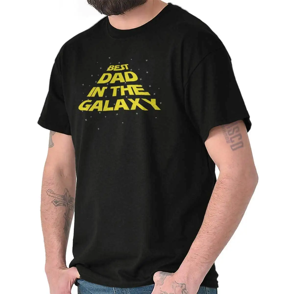 Лучший папа Galaxy Прохладный всезнайка день отцов подарок космические войны