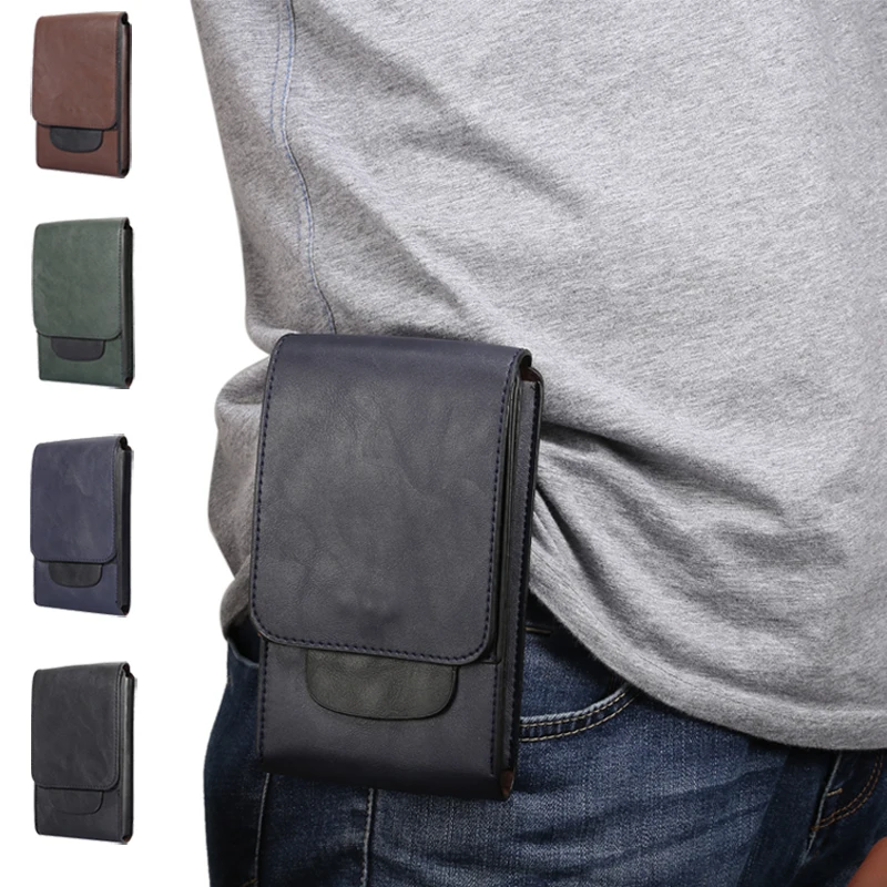 

PU Hook Loop Belt Mobile Phone Case Bags Pouch For Galaxy Note8/S8/S8 Plus/S9/S9 Plus/S6 edge Plus/S7 edge/Note 5/Note edge/A7